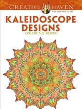 Creative Haven Kaleidoscope Designs Coloring Book Adult Coloring Books: Art...