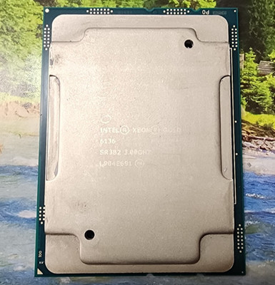 SR3B2 INTEL XEON GOLD 6136 CPU PROCESSOR 12 CORE 3.00GHZ 24.75MB 150W