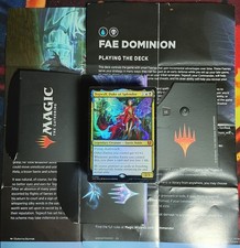 MTG: Wilds of Eldraine - Fae Dominion - Precon EDH Deck Sealed w. accessories