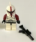 Genuine Lego Star Wars Clone Trooper Captain Phase 1 Scowl Minifigure 75021