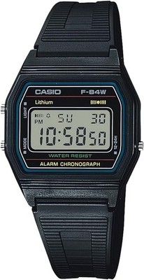 [Brandneu] Casio F-84W-1QJH Schwarzlicht Herren Standard Digital Armbanduhr JP
