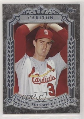2014 Topps Before They Were Great Steve Carlton #BG-21 HOF 07n0