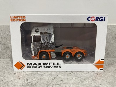 Corgi - DAF XF 105 Sattelzugmaschine - Maxwell Freight - 1:50 - CP14117 - Mint/New