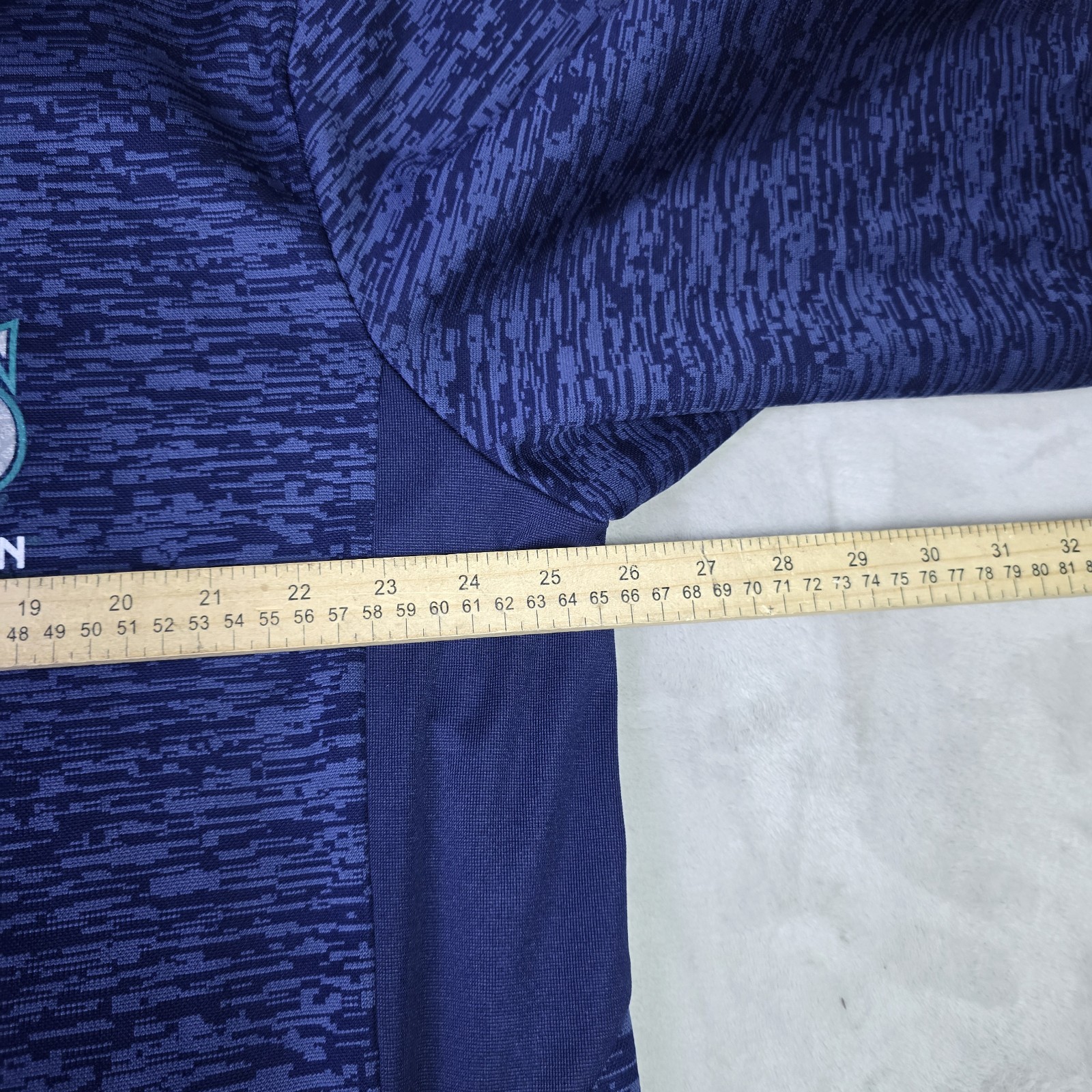 Mariners MLB Authentic Collection Navy Geometric … - image 5