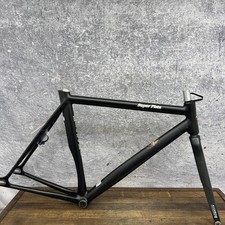 Vintage Bianchi Super Pista Track Frame 55cm 700c Horizontal Carbon Fork Single