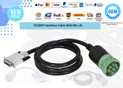 New Nexiq VC1007 Interface Cable W18 (W1 v3) - OEM Part