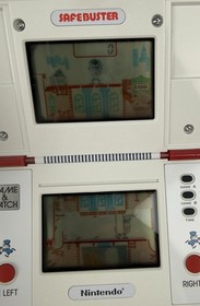 Nintendo SafeBuster JB-63 Game & Watch MultiScreen Retro 1988 Beautiful Shape