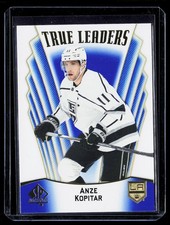 2021-22 SP Authentic True Leaders Blue #TL-25 Anze Kopitar