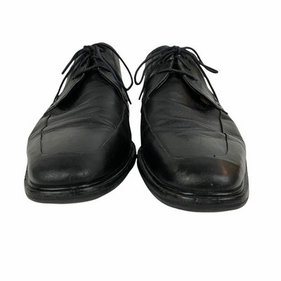 Cole Haan Air Jackson Apron Toe Black Leather Oxford Shoes  display picture 1