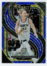 2025 Select WNBA Premier Level Blue Scope Prizm /199 Courtney Vandersloot 1h5u