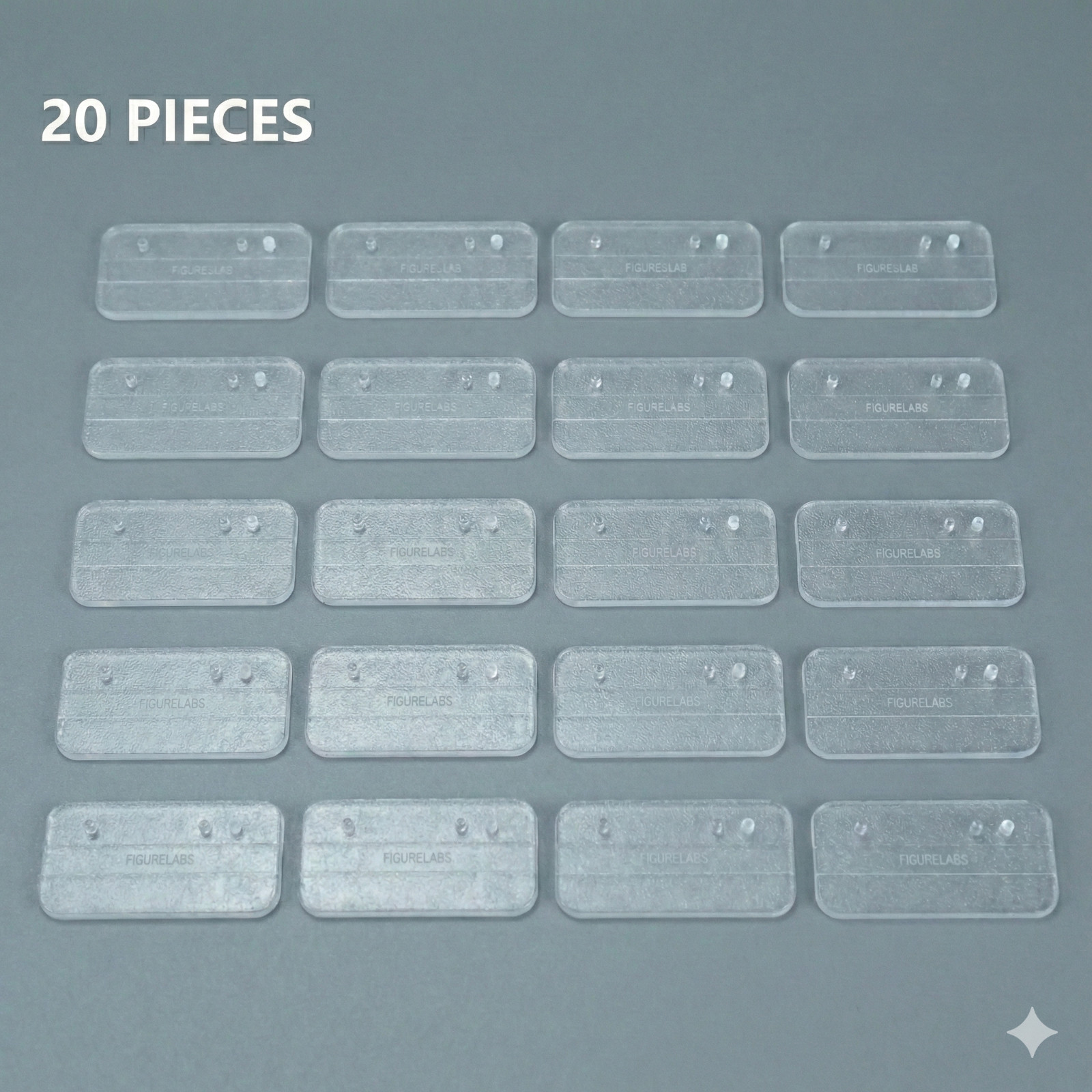Clear Display Stand Base, Model Support Stand