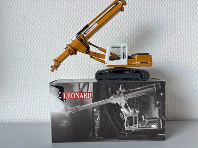 Liebherr R924 HDLS  LEONARD Teleskop-Tunnelbohrbagger  Conrad #2909/0  1:50  OVP