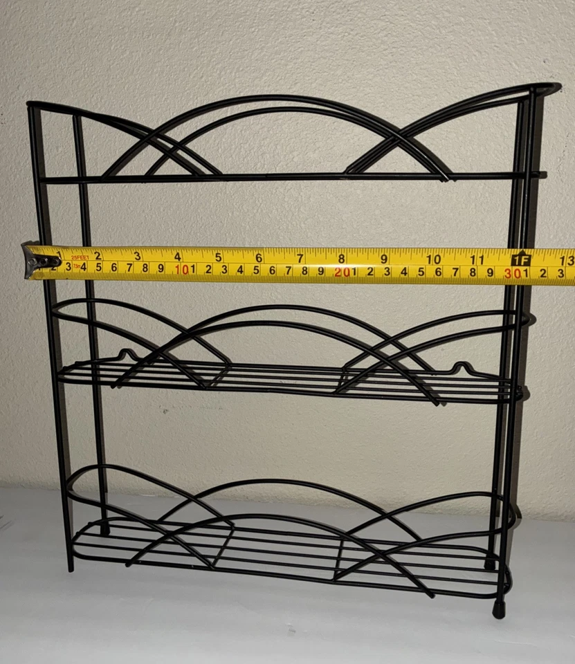 Spectrum диверсифицированный 3-уровневый полочный органайзер для специй настенное крепление на столешницу - Изображение 3 из 4