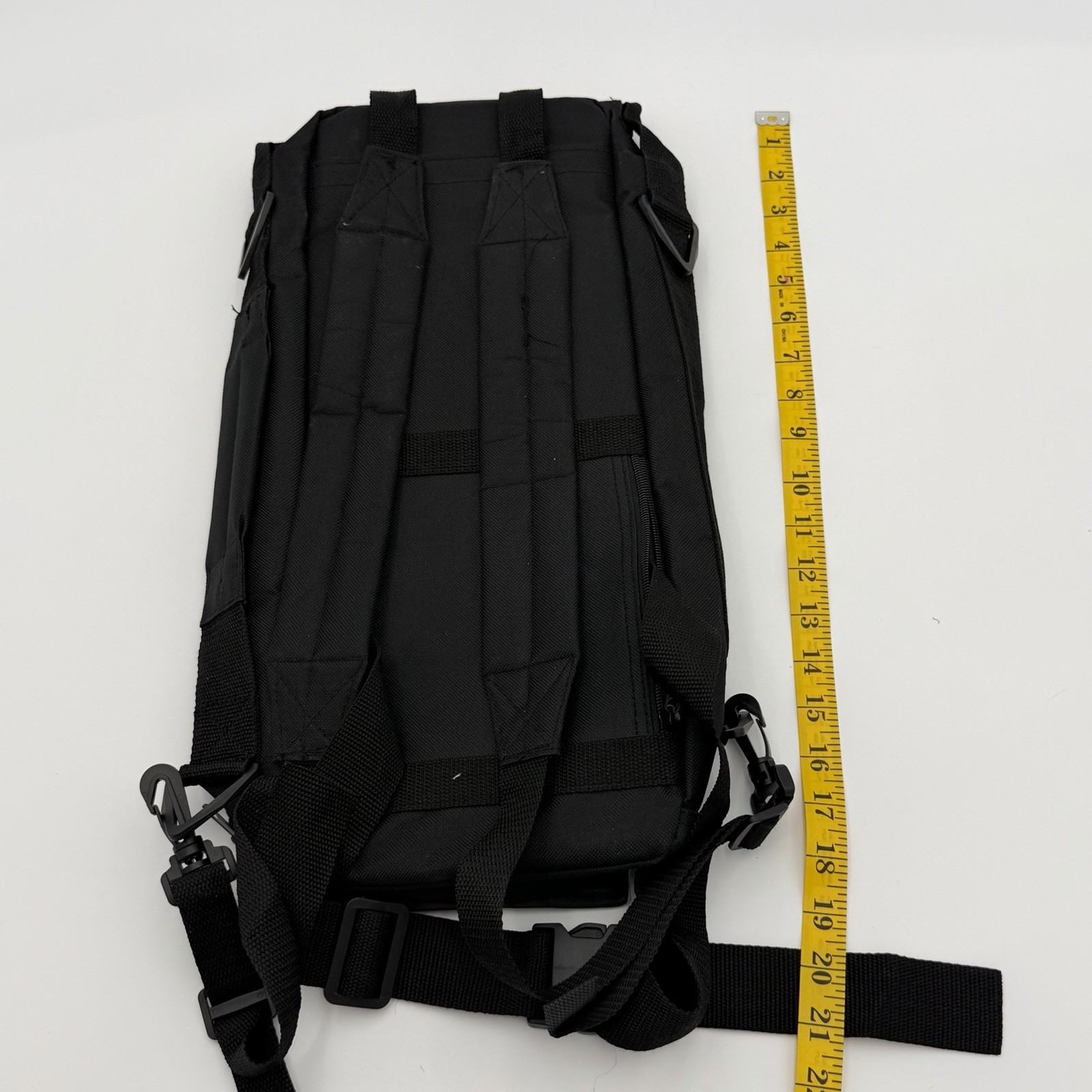 Black Utility Backpack with Adjustable Straps & I… - image 18