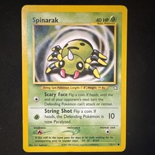 Pokémon Spinarak Neo Genesis 75/111 40 HP Common Regular Basic English