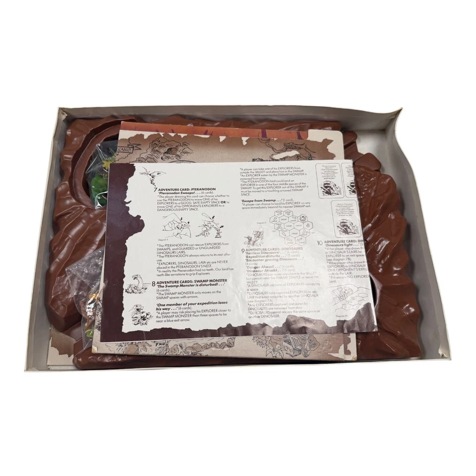 LOST VALLEY OF THE DINOSAURS 1985 BOARD GAME - Vintage 1980's Game - Image 2 of 4