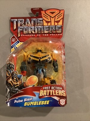 Transformers ROTF Pulse Blast Bumblebee Hasbro Fast Action Battlers New Sealed