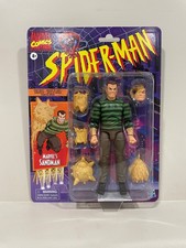 Marvel Legends Marvel's SANDMAN Comic Spider-Man Card Hasbro 6 Retro Figure New