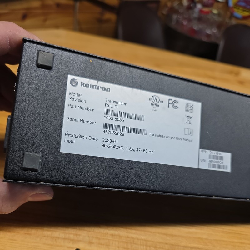 Kontron Industrial Rev C Transmitter 1065-8085