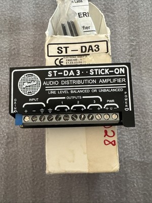 RDL ST-DA3 / STDA3 Open Box. Power Supply Is Not Included. ￼