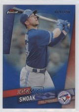 2019 Topps Finest Blue Refractor 69/150 Justin Smoak #82 0a4r