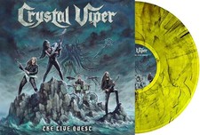 Crystal Viper - Live Quest - Marble [Colored Vinyl] [Limited Edition] Vinyl Reco