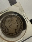 1907 And 1915 Barber Half Dollars. 90% Silver. Lot Of 2