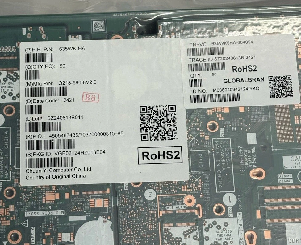 New Clean PCB Boards for E Scrap gbm DELL photo 2