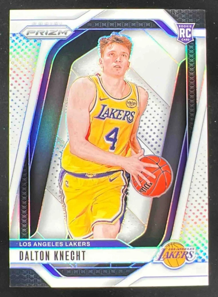 2024-25 Panini Prizm White Prizm #238 Dalton Knecht RC /175