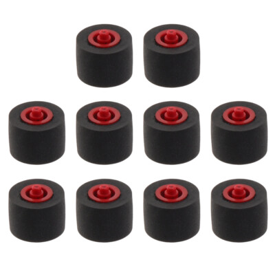 #ad 10PCS Wheel Belt Pulley Plastic Pressure Recorder Cassette Deck Pinch Roller $14.60