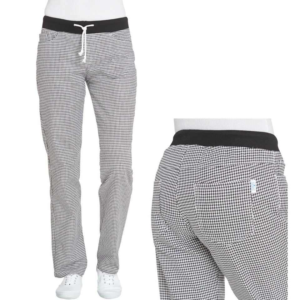 Leiber Damen Koch-/Bäckerhose Kochhose Bäckerhose Workwear Damenhose