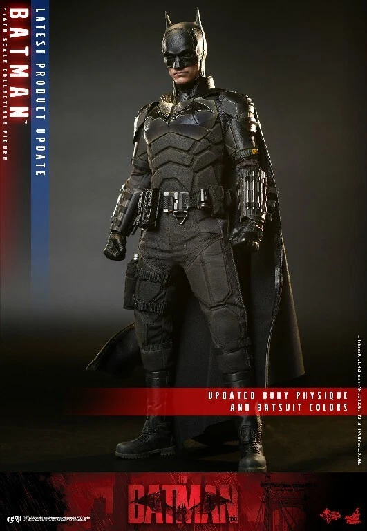 NUEVO Hot Toys MMS638 1/6 The Batman - Figura de acción Batman ¡En stock! Foto 4 de 4
