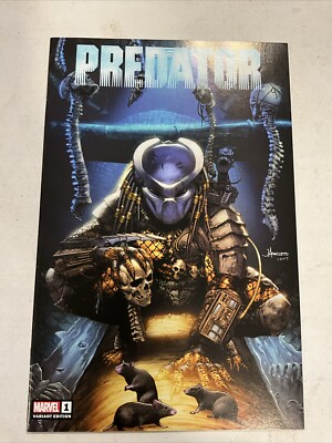 PREDATOR 1 UNKNOWN COMICS JAY ANACLETO EXCLUSIVE VARIANT MARVEL 2022
