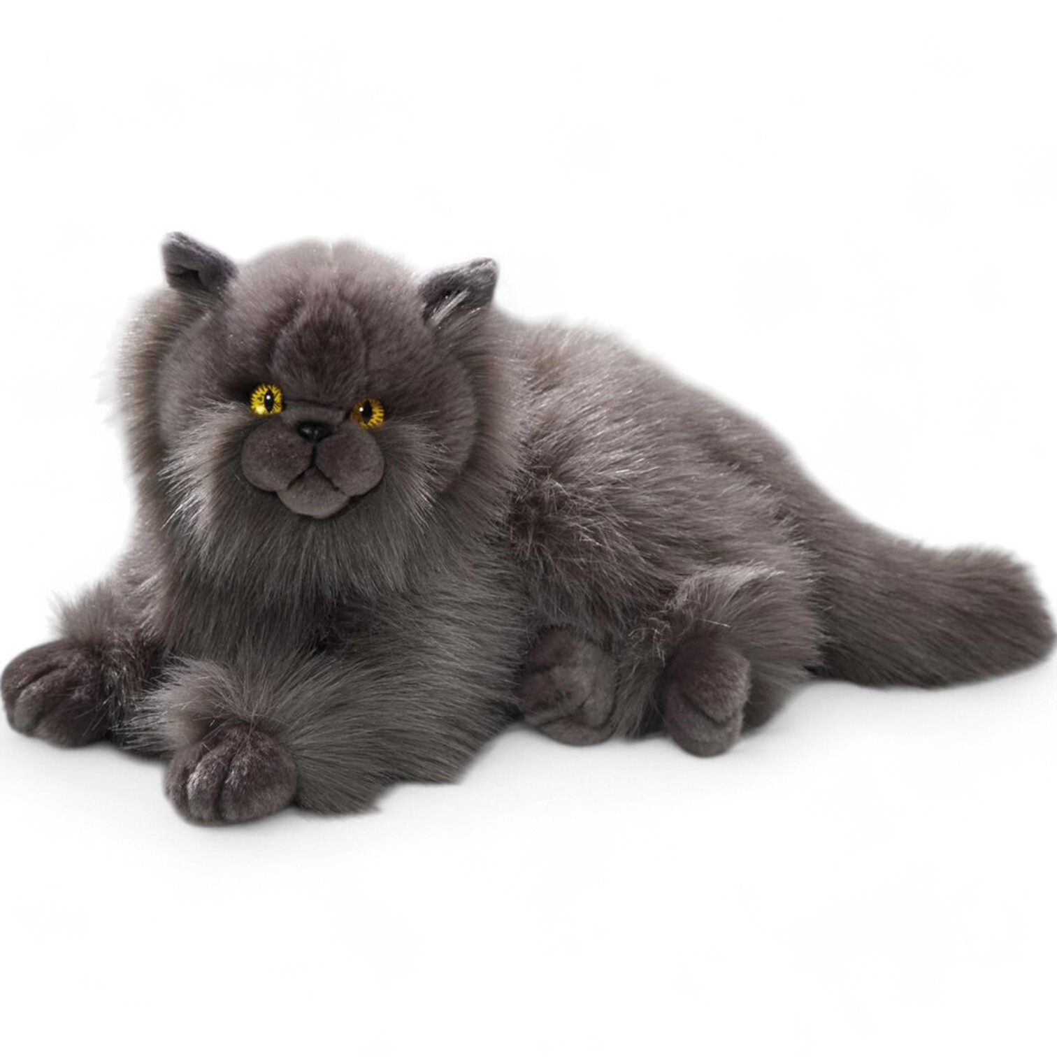 Carl Dick Persian cat grey, Soft Toy, Cuddly Toy