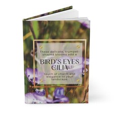 Hardcover Flower Journal - Gilia