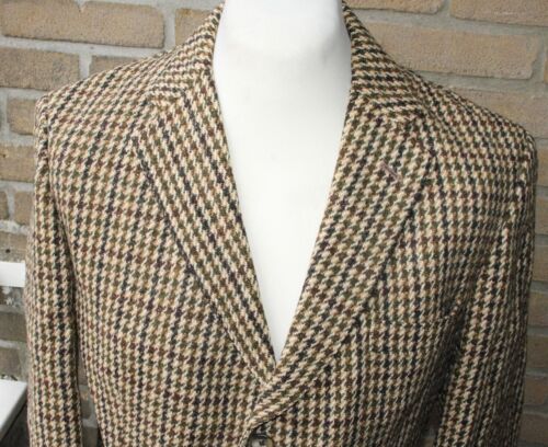 CENTAUR UK  luxus Harris Tweed  Sakko ca Gr 52 Jacket  JACKE fein  3-KNOPF - Bild 1 von 6