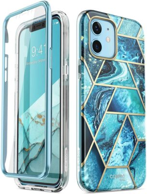 For 2020 Apple iPhone 12 i-Blason Cosmo Backing Case Multi-Layered Screen Cover