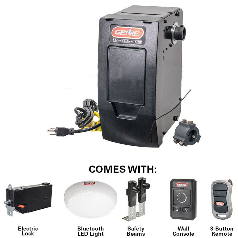 Genie 6070 Wall Mount Garage Door Opener Battery BackUp Capable