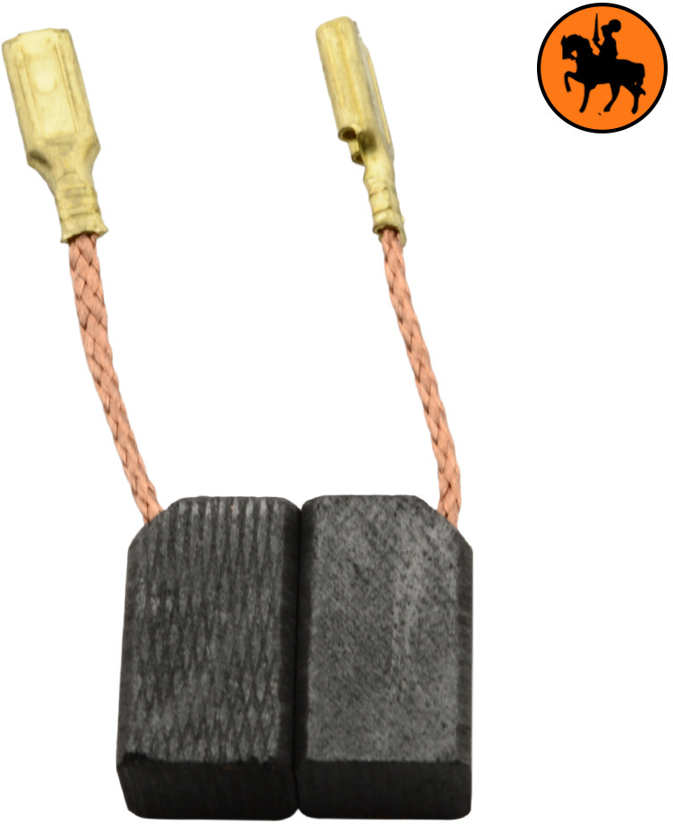 Carbon Brushes For Black & Decker D38 – 6x8x16.5mm, Set Of 2, Replaces 321338 & 401853-01