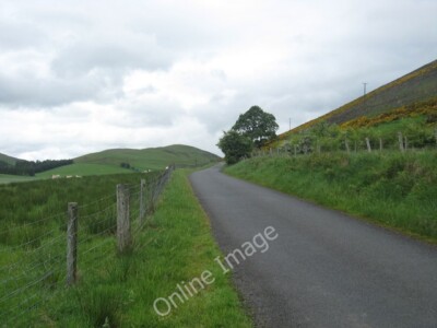 Photo 6x4 Minor road heading below Goseland Hill Mitchell Hill/NT0633  c2010
