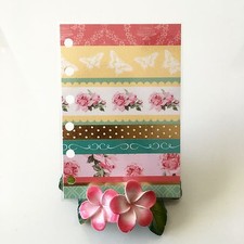 1x Laminated Small Size Dashboards Fit Filofax, Kikkik, LV PM Planner