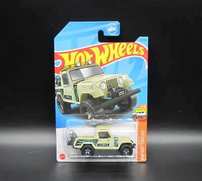 Hot Wheels HW HOT TRUCKS, '67 JEEPSTER COMMANDO, Tan, 94/250, 2/10, 2021