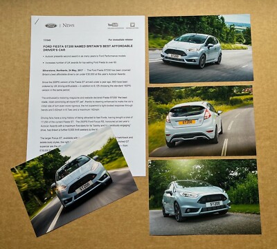 Mk7 Ford Fiesta ST200 Pressefotos + Pressemitteilung - Autocar Awards 2017
