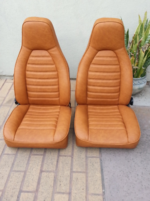 PORSCHE 911 912 924 944 GERMAN VINYL UPHOLSTERY STANDARD SEAT KIT