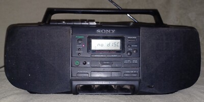 SONY CFD-S33 Cassette/Tape AM/FM CD Player Radio Boombox