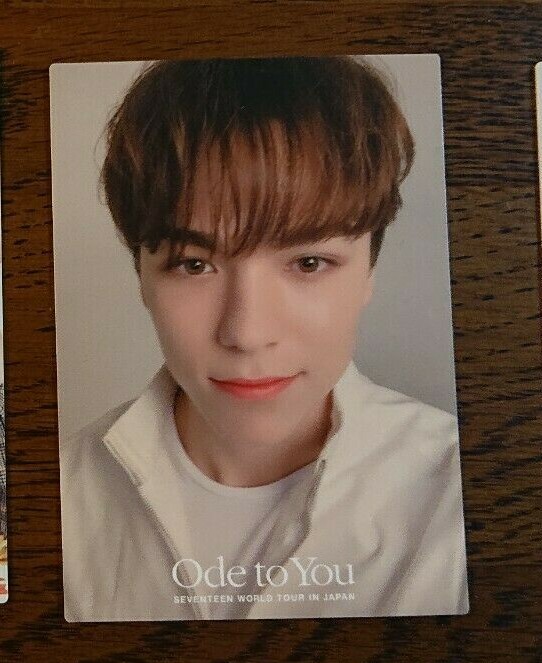VERNON -Ode to You- JAPAN Tour Limited Official Photocard VERNON -Ode to You- JAPAN Tour Limited Official Photocard