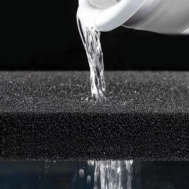 Bio Sponge Filter Media Pad Cut-to-fit Foam up to 20"x20"x2" Aquarium Fish Tank - Image 2 of 4