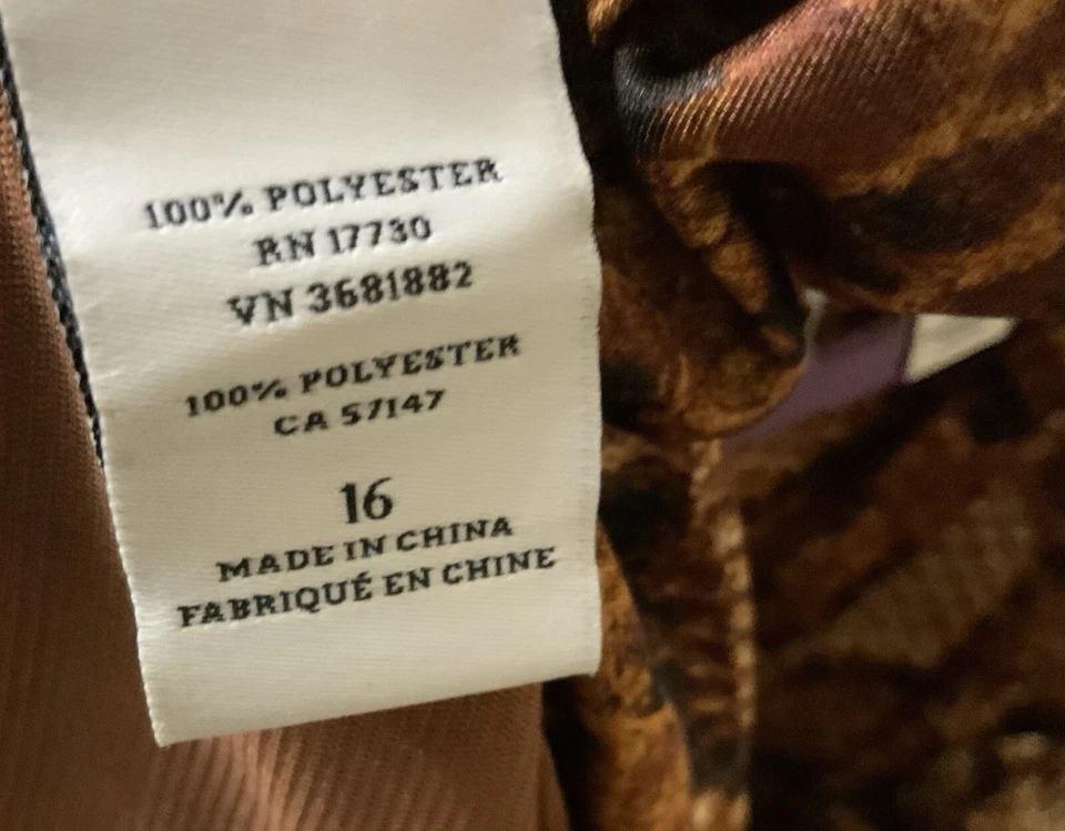 Altuzarra x Target Dress - Long Sleeve Snake Print V-Neck Custom Ruching Size 16 - Image 4 of 4