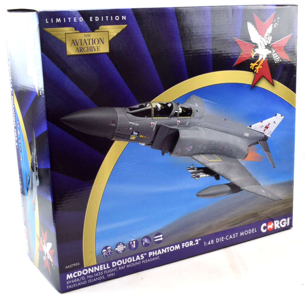 ☆新品☆CORGI コーギー 1/48 ファントム FGR2 フォークランド諸島