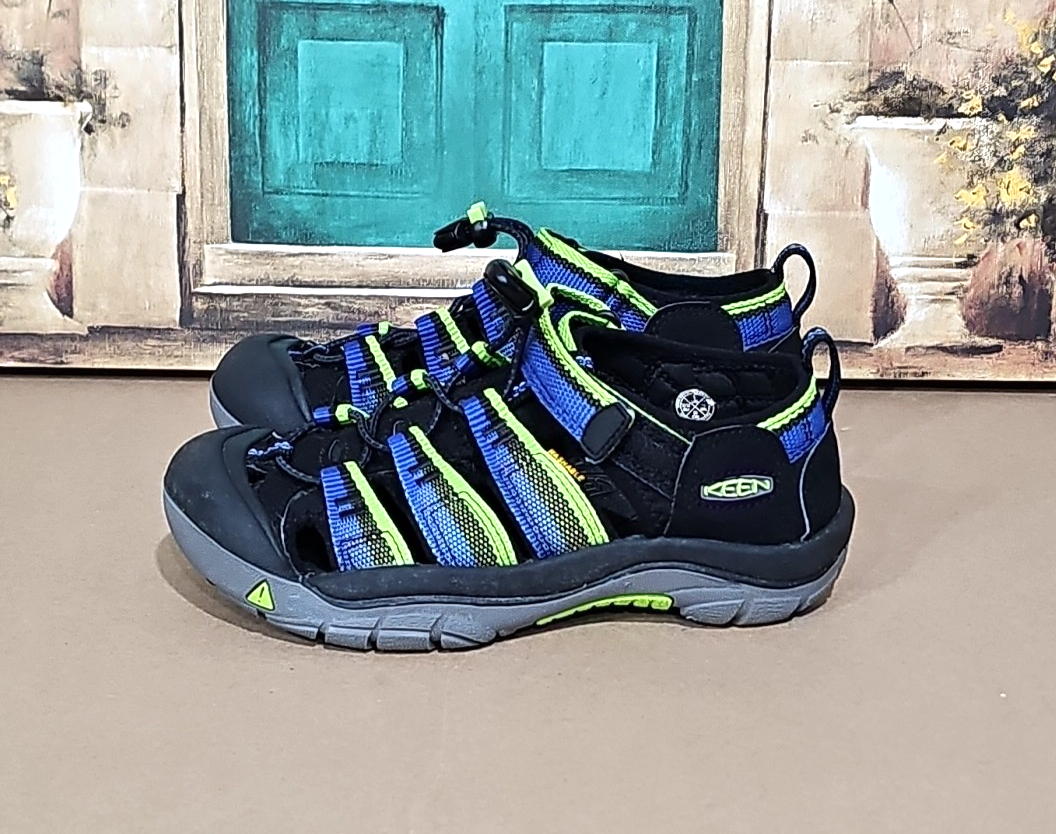Sandali Keen Newport H2 ragazzo taglia 1 blu verde trail acqua scarpe giovani 1014265
